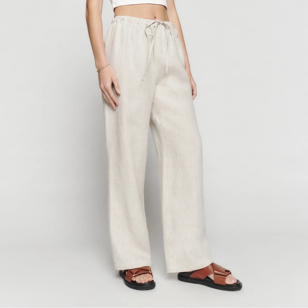 Reformation Olina Linen Pant XSP